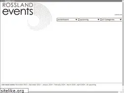 Sites similar to rosslandevents.ca