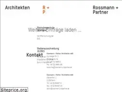 Sites similar to rossmannundpartner.de