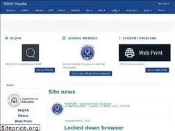 Sites similar to rossmoyneshs.wa.edu.au