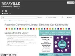 Sites similar to rossvillelibrary.org