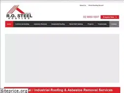 Sites similar to rosteelroofing.com.au