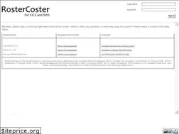 Sites similar to rostercoster.com