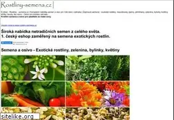 Sites similar to rostliny-semena.cz