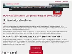 Sites similar to rostow-massivhaus.de