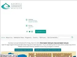 Sites similar to roswellmasjid.org