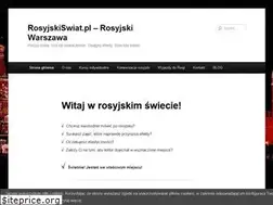 Sites similar to rosyjskiswiat.pl
