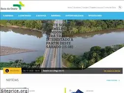 Sites similar to rotadooeste.com.br