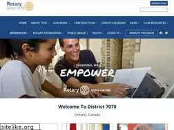 Sites similar to rotary7070.org