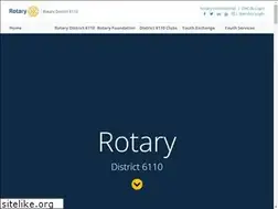 Sites similar to rotarydistrict6110.org