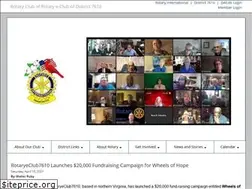 Sites similar to rotaryeclub7610.org