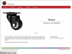Sites similar to rotatecastors.com