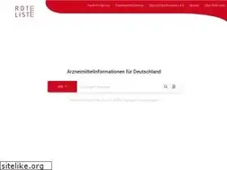 Sites similar to rote-liste.de