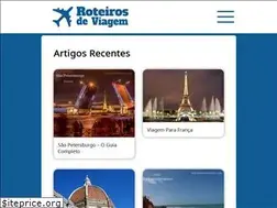 Sites similar to roteirosdeviagem.com