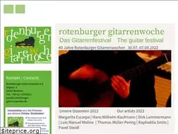 Sites similar to rotenburger-gitarrenwoche.de