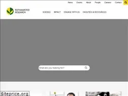Sites similar to rothamsted.ac.uk