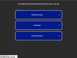 Sites similar to rothburyfoodandcraftfestival.co.uk