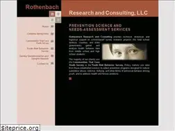 Sites similar to rothenbach-research.com
