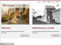 Sites similar to rothenburg-tourismus.de