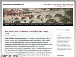 Sites similar to rothenburg-unterm-hakenkreuz.de