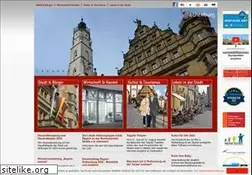 Sites similar to rothenburg.de