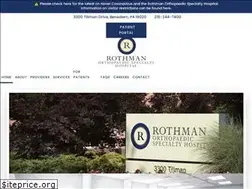 Sites similar to rothmanorthohospital.com