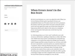 Sites similar to rotisserieduck.com