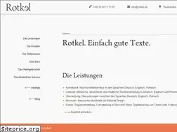Sites similar to rotkel.de
