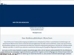 Sites similar to rotkreuzklinikum-muenchen.de