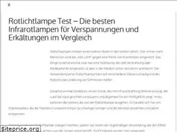 Sites similar to rotlichtlampetest.com