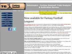 Sites similar to rotoumpire.com