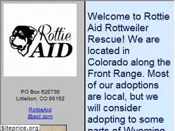 Sites similar to rottieaid.org