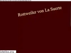 Sites similar to rottweiler-hobbyzucht.de