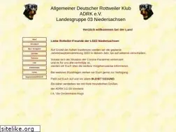 Sites similar to rottweiler-niedersachsen.de