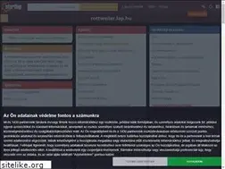 Sites similar to rottweiler.lap.hu