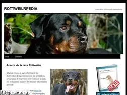Sites similar to rottweilerpedia.net
