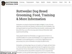 Sites similar to rottweilerpupdog.com
