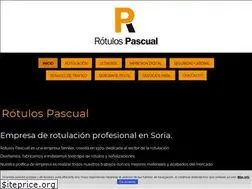 Sites similar to rotulospascual.com