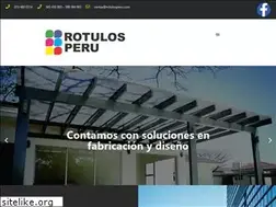 Sites similar to rotulosperu.com