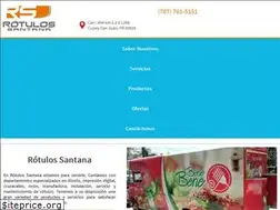Sites similar to rotulossantana.com