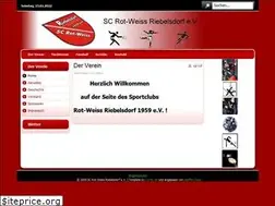 Sites similar to rotweissriebelsdorf.de