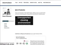 Sites similar to rouanw.github.io