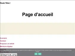Sites similar to rouletitine.fr