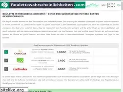 Sites similar to roulettewahrscheinlichkeiten.com