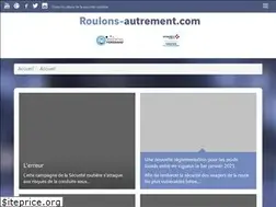 Sites similar to roulons-autrement.com