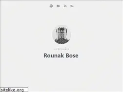 Sites similar to rounakbose.in