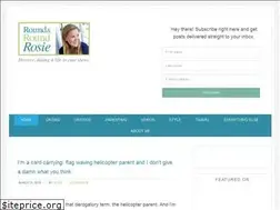 Sites similar to roundandroundrosie.com