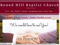 Sites similar to roundhillbaptist.com