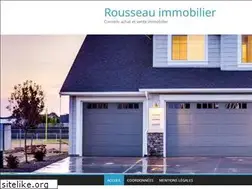 Sites similar to rousseau-immobilier.fr