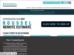 Sites similar to rousseleavestrough.com