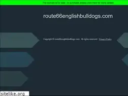 Sites similar to route66englishbulldogs.com